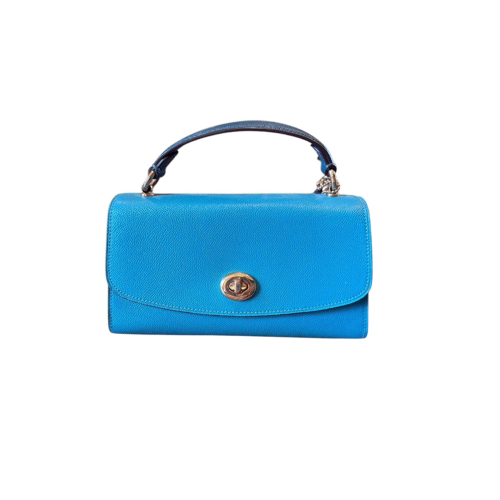 Coach Blue Satchel Bag